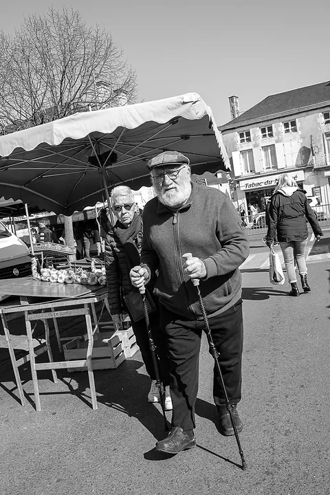 Jour de march&eacute; &agrave; Chauvigny - Photo n°8