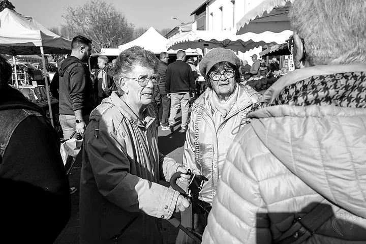 Jour de march&eacute; &agrave; Chauvigny - Photo n°15