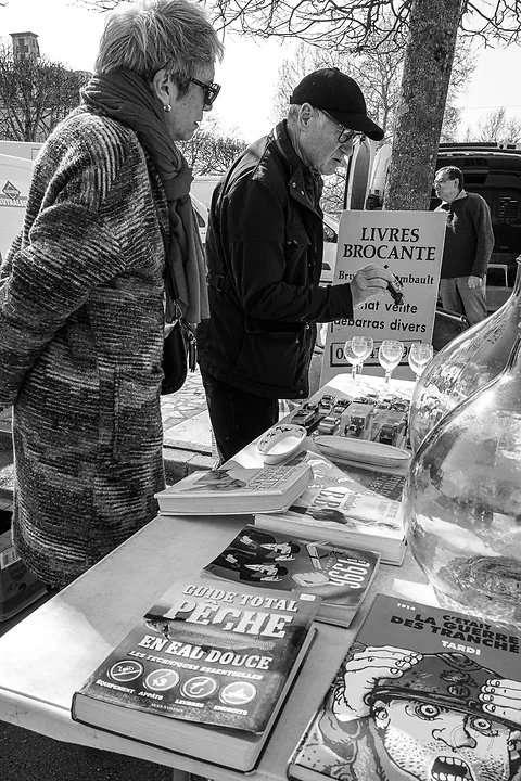 Jour de march&eacute; &agrave; Chauvigny - Photo n°22