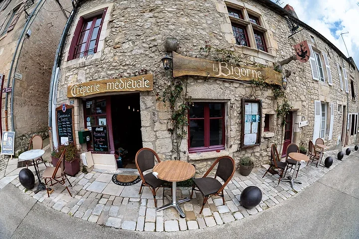 La cit&eacute; de Chauvigny - en Fisheye - Photo n°15