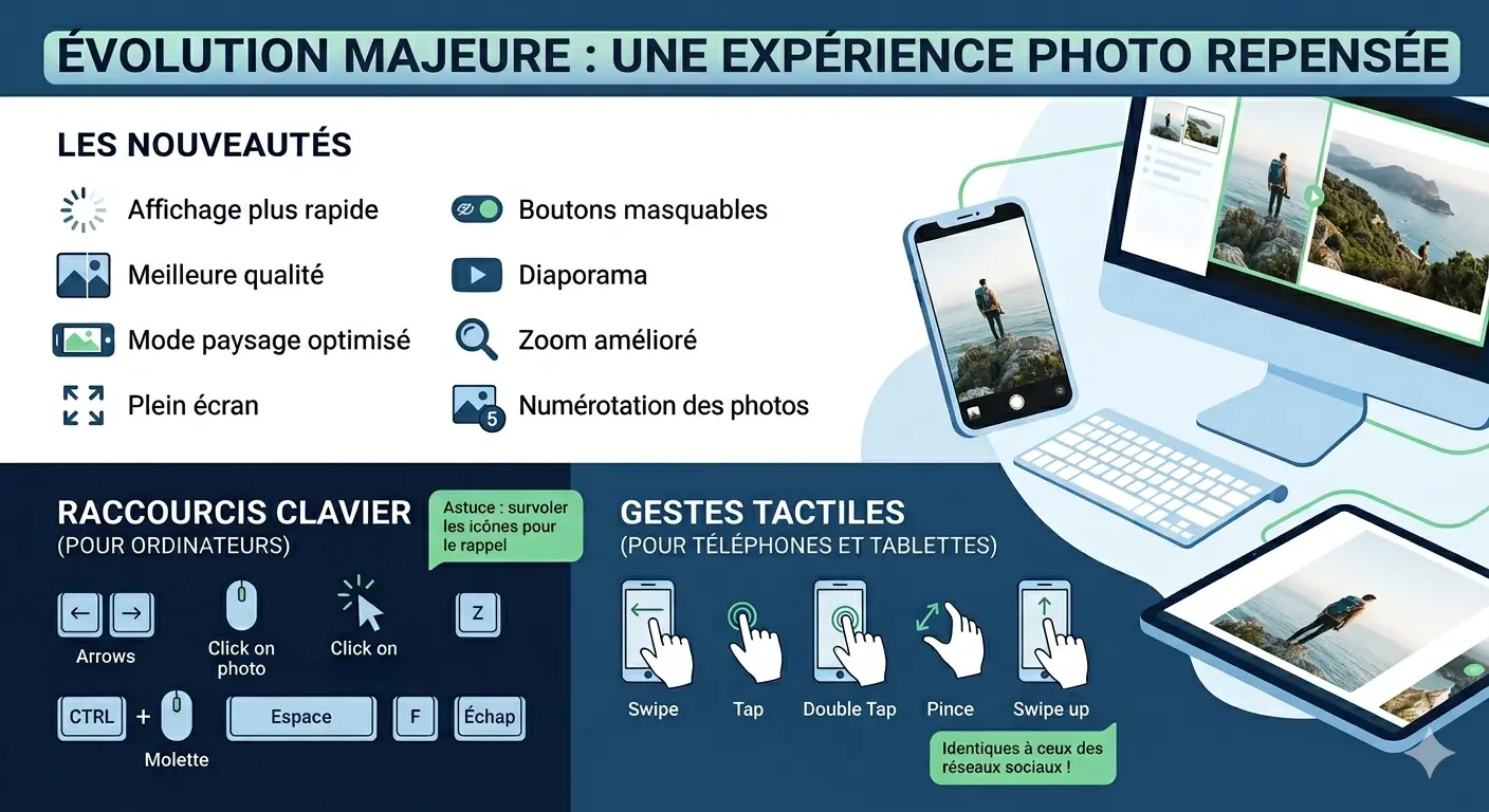 Une &eacute;volution pour les visiteurs - Photo n°1