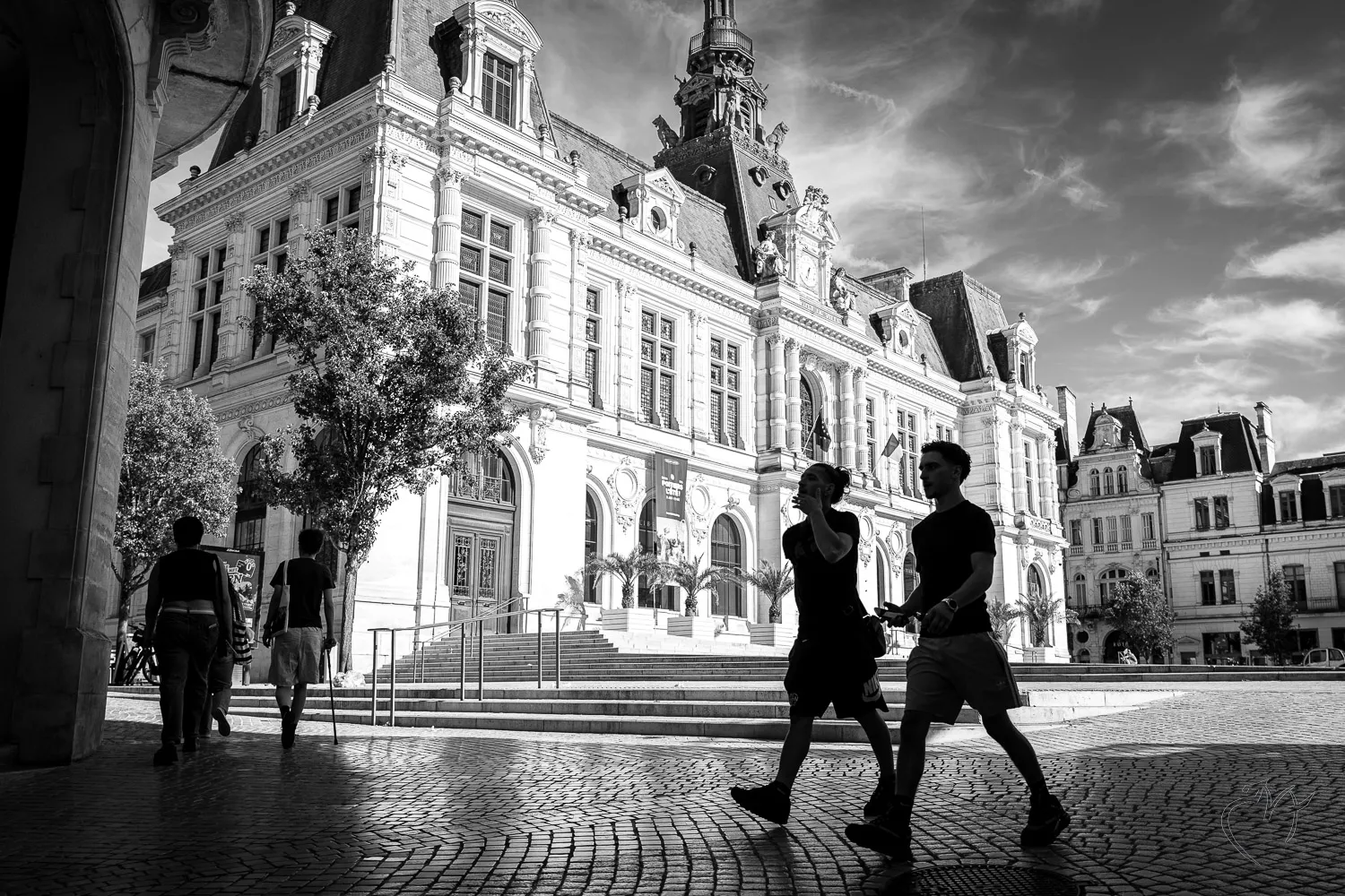 Contre-jours sur la mairie - Photo n°4