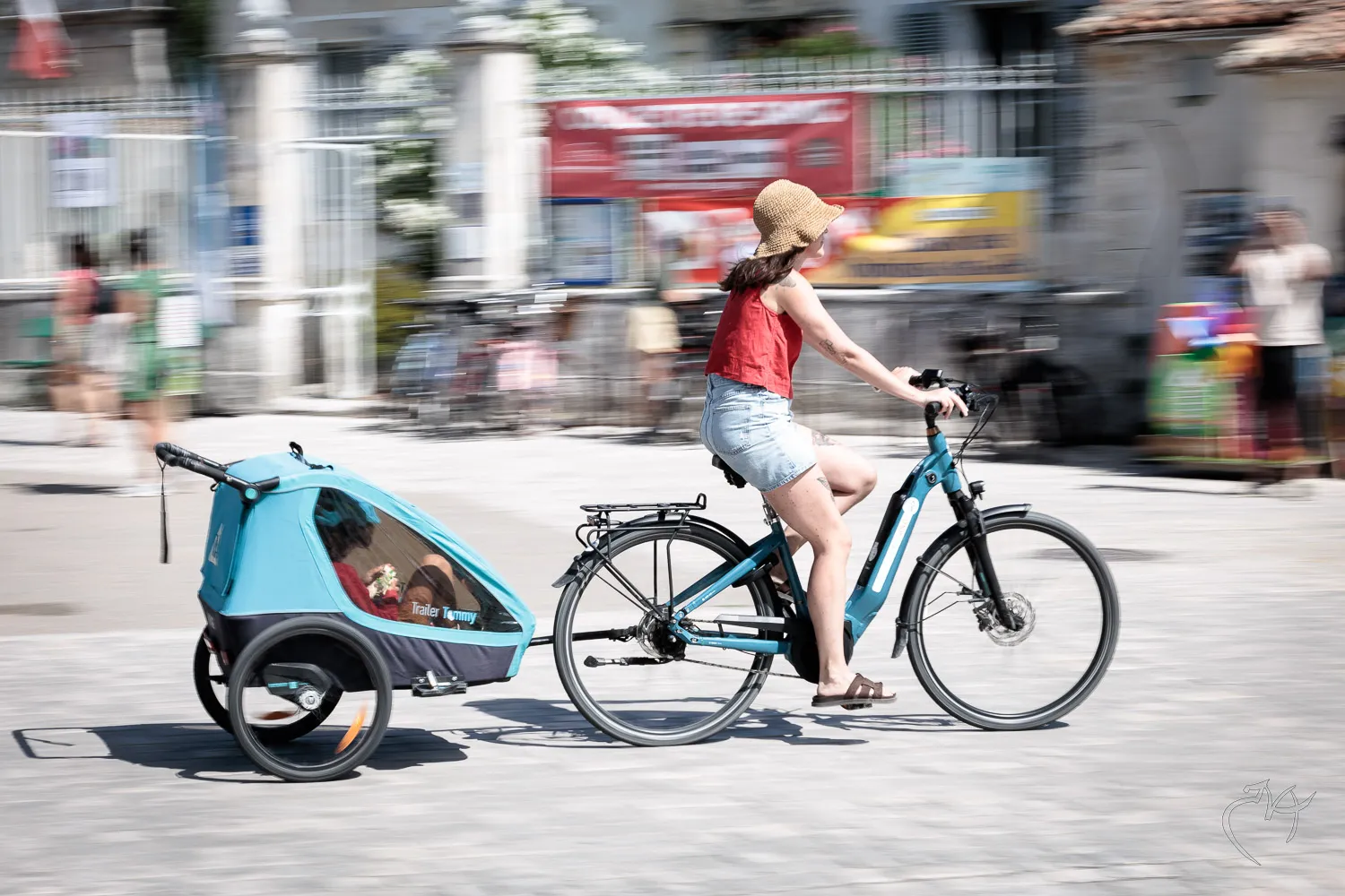 En v&eacute;lo chacun son style  - Photo n°6